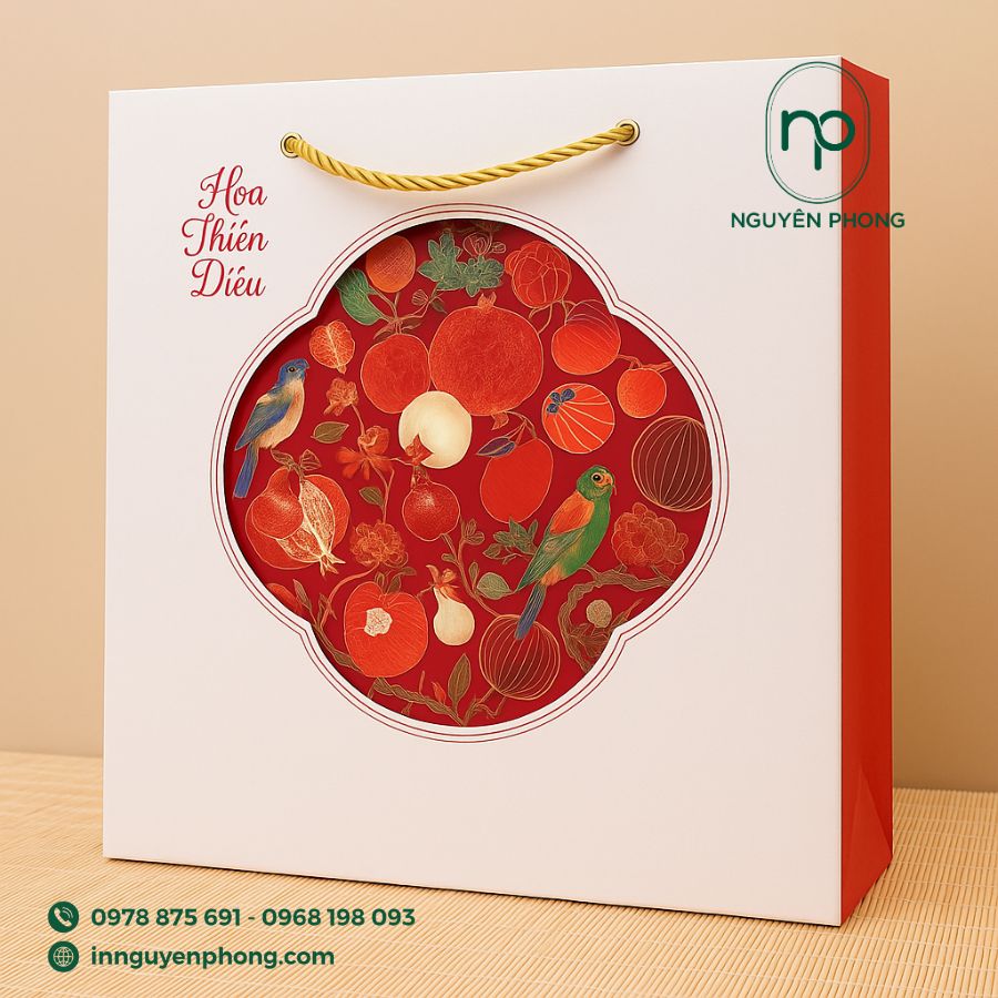 In Túi Giấy Đựng Bánh Giá Rẻ